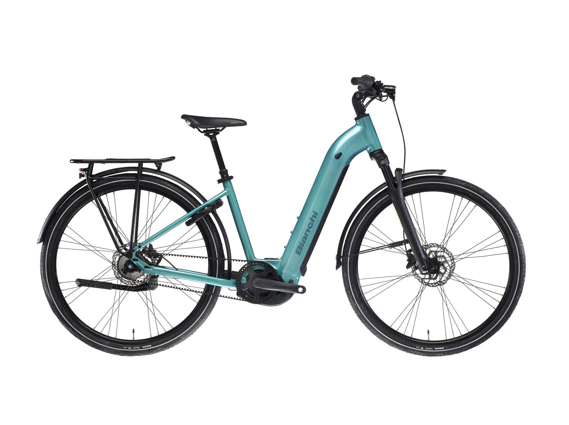 Bianchi T-Tronik C 8.2 Celeste Bosch Perf Line 600 Wh Deore10 urban eBike