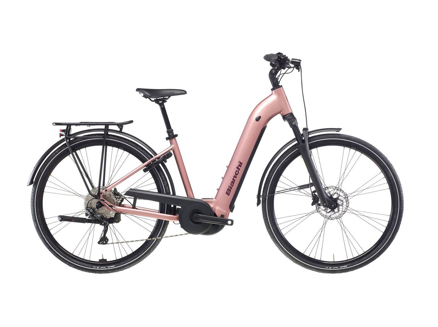Bianchi T-Tronik C 8.2 Rose Bosch Perf Line 600 Wh Deore10 urban eBike