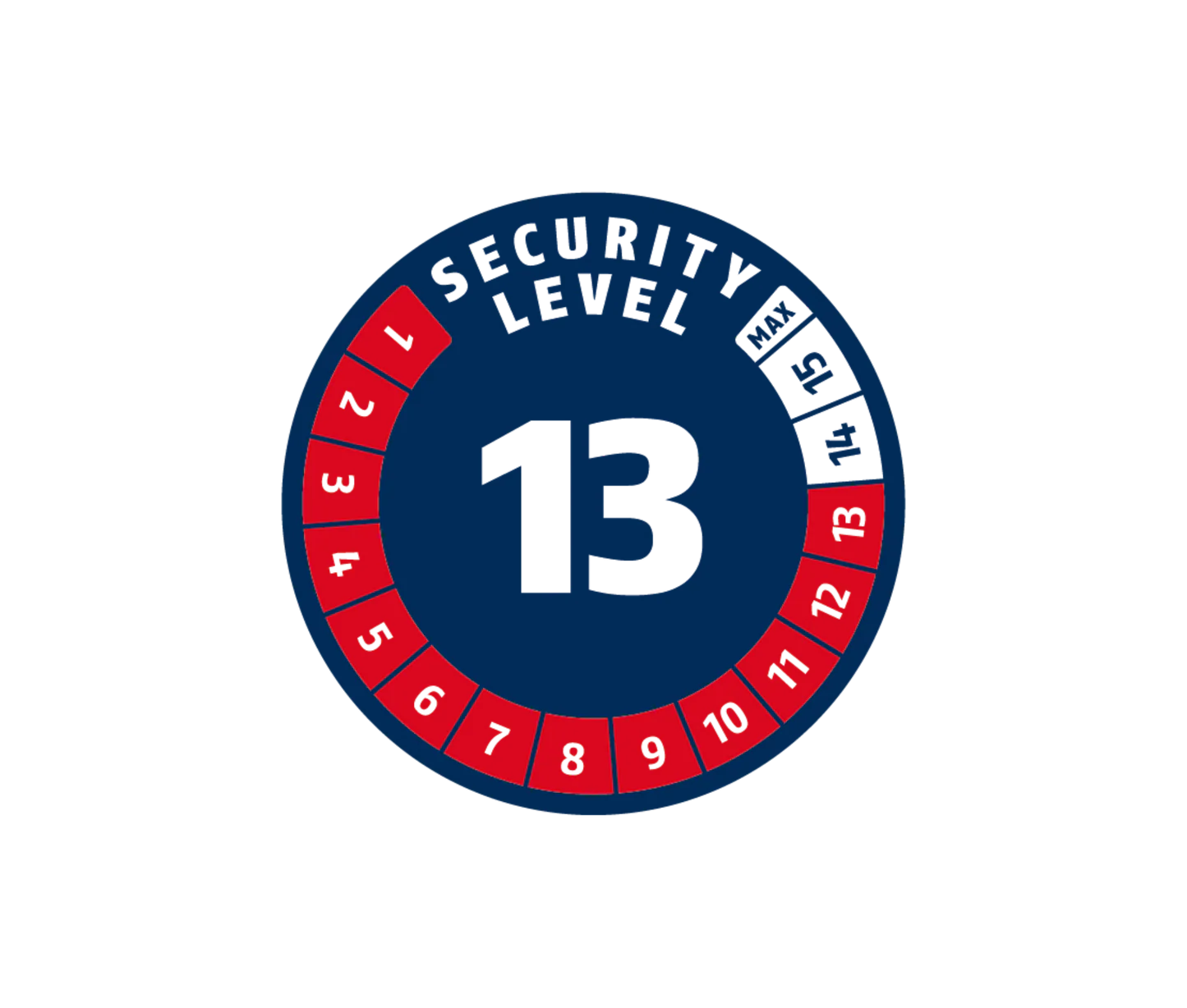 ABUS: Bordo XPlus 6200K Folding Lock, Key 94cm