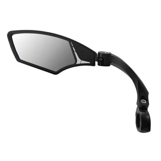 Hafny Handlebar Bike Mirror, Rectangle, Silver, Left , HF-M900LS-FR01L