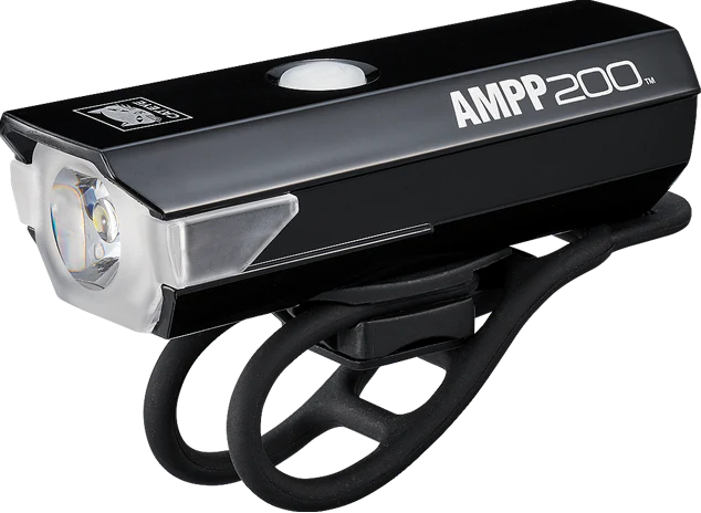 CatEye, AMPP 200, Light, Front, Black