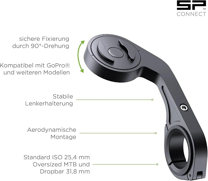 SP Connect Universal Phone Clamp RoadBike Bundle