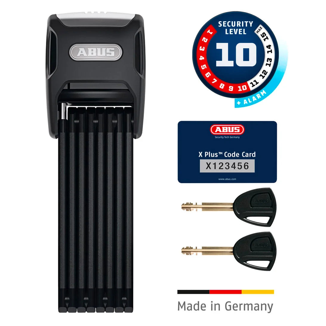 ABUS: Bordo 6000K Folding Lock, Alarm 120cm