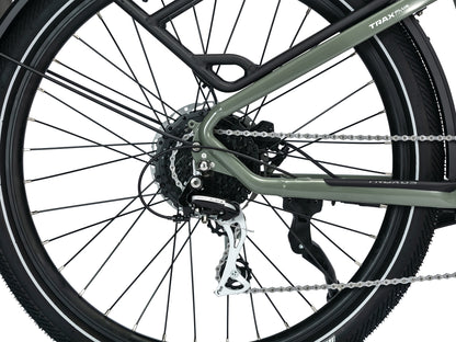 Troxus Trax Plus 500/15 Shimano 8-Speed Drivetrain and Rear Derailleur