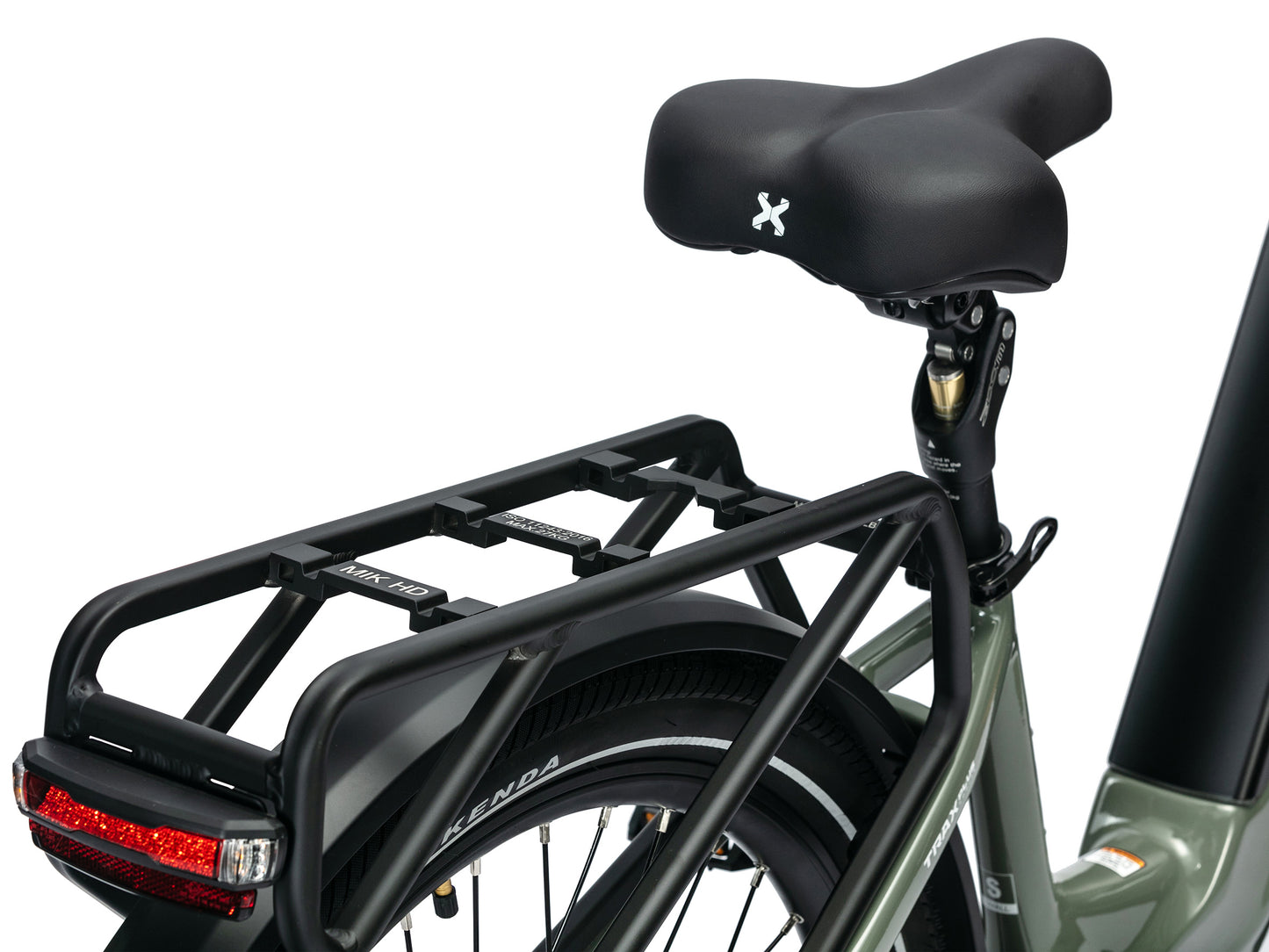 Troxus Trax Plus 500/15 Comfort Saddle with Zoom Suspension Seatpost