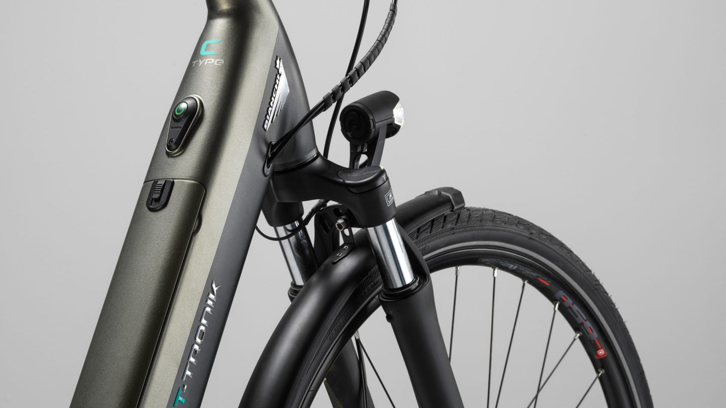 Bianchi: T-Tronik C-Type Sunrace Step-thru