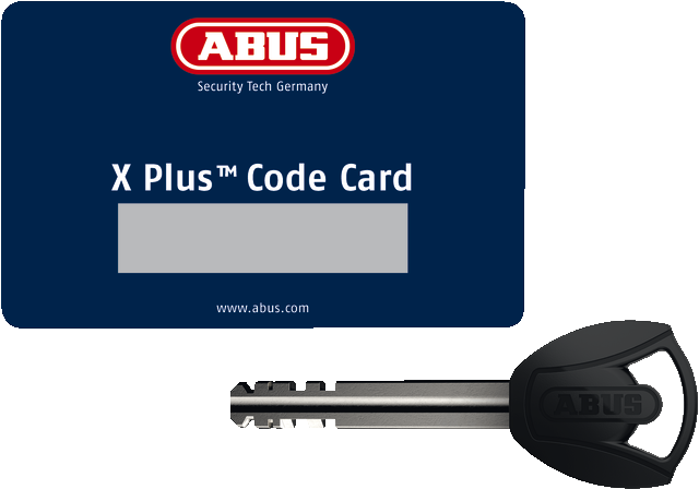 ABUS Bordo Granit XPlus 6500K Folding Lock + Bracket SH 90cm/120cm